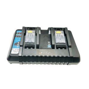 2X 14.4v-18v Li-ion Battery Replacement Dual Charger ( Fits Makita BL1830 BL1860